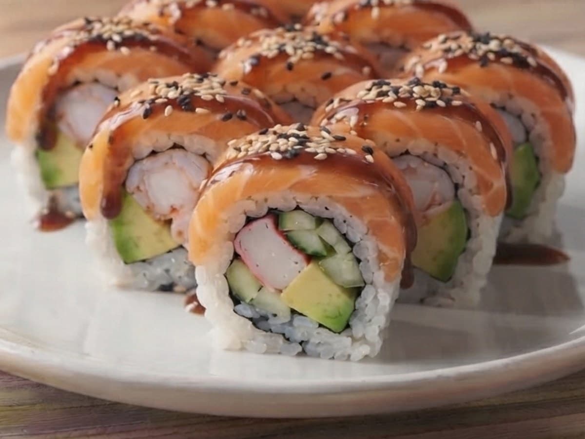 Sake Kani Roll